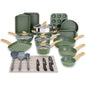 30 Piece Cookware Set Nonstick Pots and Pans
