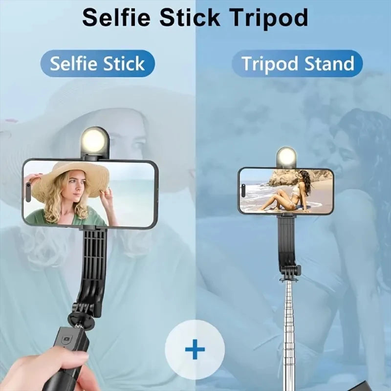 Telescopic Selfie Stick Tripod  For iPhone Android