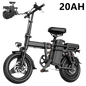 Folding Electric Motorcycles Bike 30 Miles Long Range