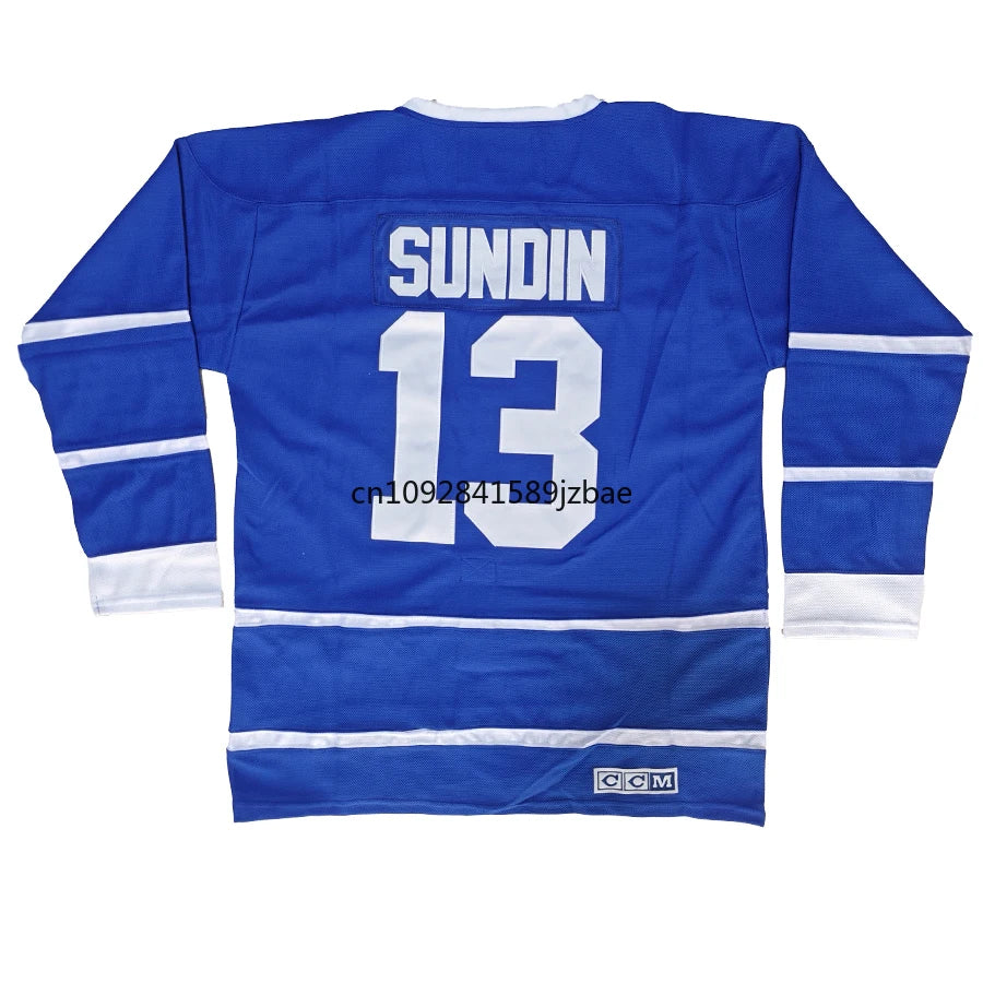 Mat Sundin, Borje Salming, Tiger Williams  hockey Jersey