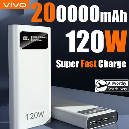 Digital Display PowerBank For iPhone Samsung Huawei