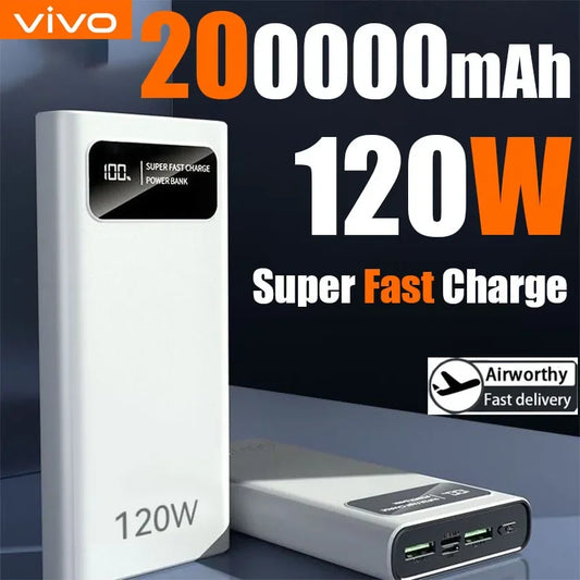 Digital Display PowerBank For iPhone Samsung Huawei