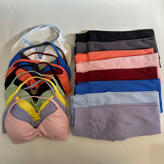 Sports Bra Fitness Gym Clothing Workout Set 2 Pieces