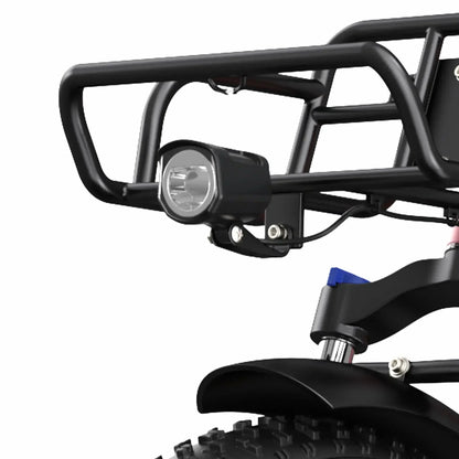 Fat Tire 140km Mileage Mountain Electric Bike