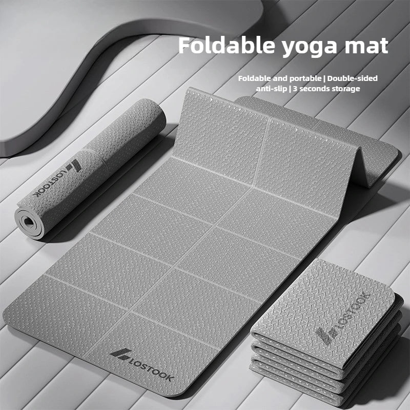 Extra Wide Yoga Mat Thick Foldable Non-Slip