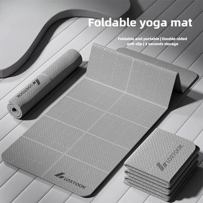 Extra Wide Yoga Mat Thick Foldable Non-Slip