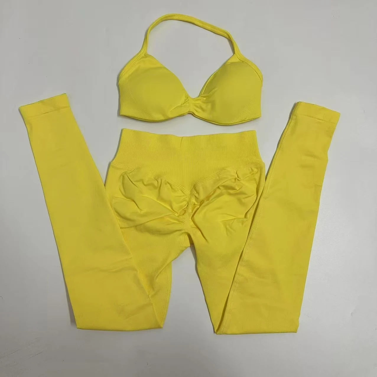 Sports Bra Fitness Gym Clothing Workout Set 2 Pieces