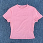 Women's Short Sleeved Yoga T-shirt for Fitness