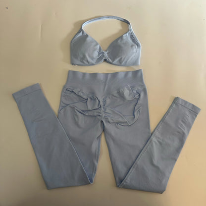 Sports Bra Fitness Gym Clothing Workout Set 2 Pieces
