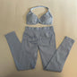 Sports Bra Fitness Gym Clothing Workout Set 2 Pieces