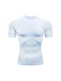 Men's Gym Training T Shirt, Breathable Compression
