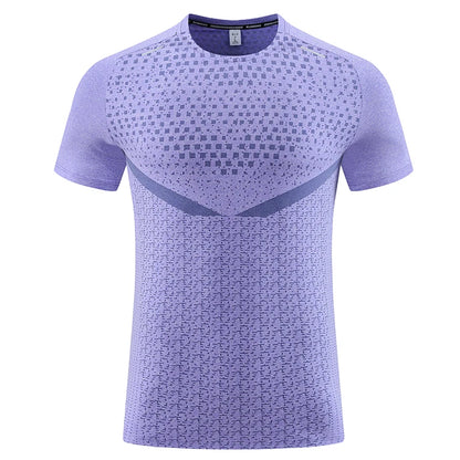 Gym Shirts Fashion Running Casual Breathable Workout Tee
