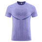 Gym Shirts Fashion Running Casual Breathable Workout Tee