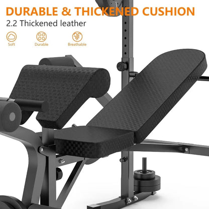 Multi-Function Bench Press Set for Full Body Workout