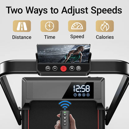 Under-Desk, Diamond Belt, Lightweight, Home/Office Treadmill