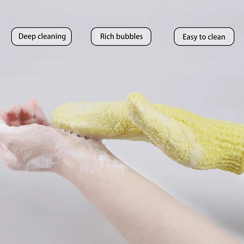 Exfoliating Body Massage Sponge Bath Gloves