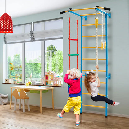 5 in 1 Kids Indoor Wall Gym For Home