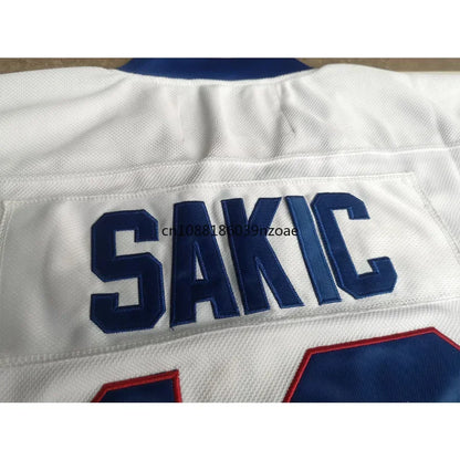Joe Sakic  19 Quebec Ice Hockey Jersey Retro