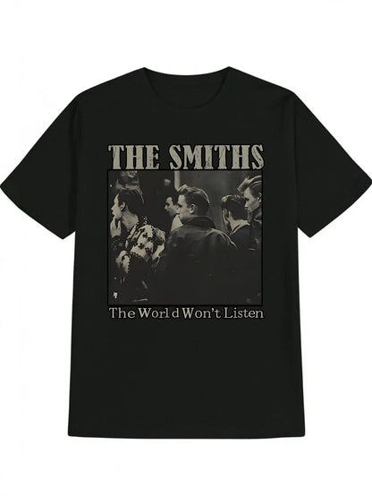 THE SMITHS Men's Casual Crew Neck T-Shirt