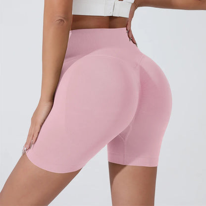 Women's High-Waist Breathable Yoga Shorts for Summer