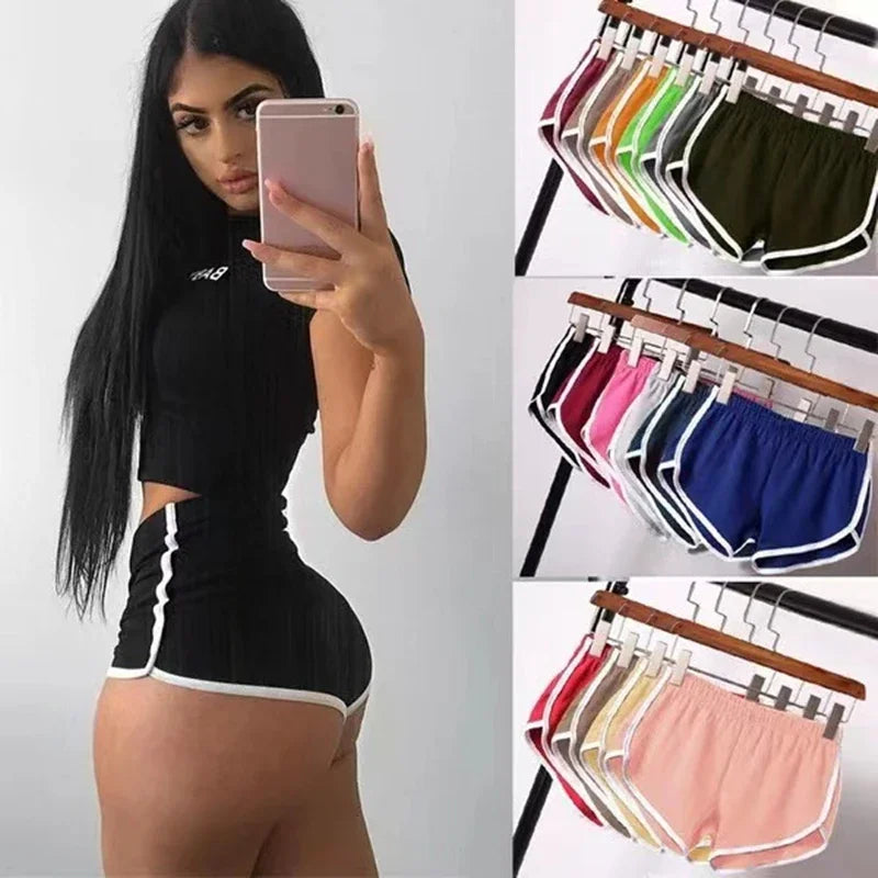 Women Sports Running Workout Training Shorts