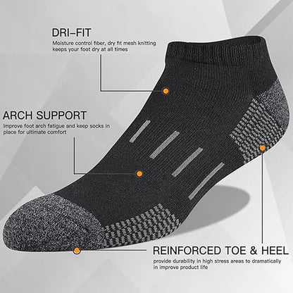Cotton Training Short Tube Socks For Men