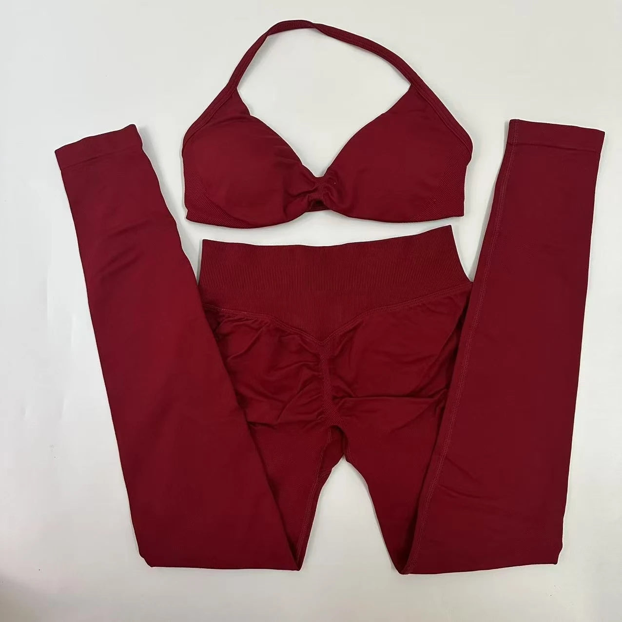 Sports Bra Fitness Gym Clothing Workout Set 2 Pieces