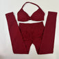 Sports Bra Fitness Gym Clothing Workout Set 2 Pieces