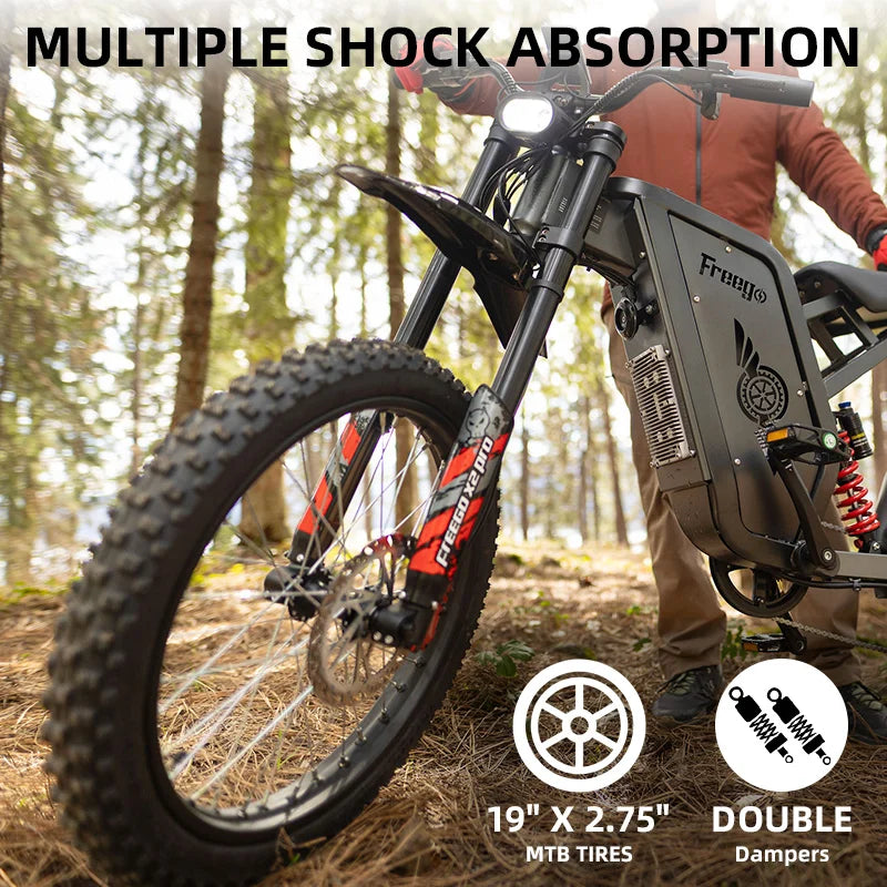 Electric Motorcycles Gearless Motors Speed 85Kmh Off Road MTB Ebike