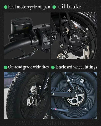 Off-road Electric Bicycle 20 inch fat tire