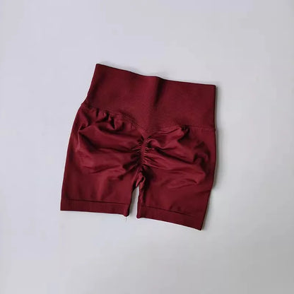 Women's High-Waist Breathable Yoga Shorts for Summer