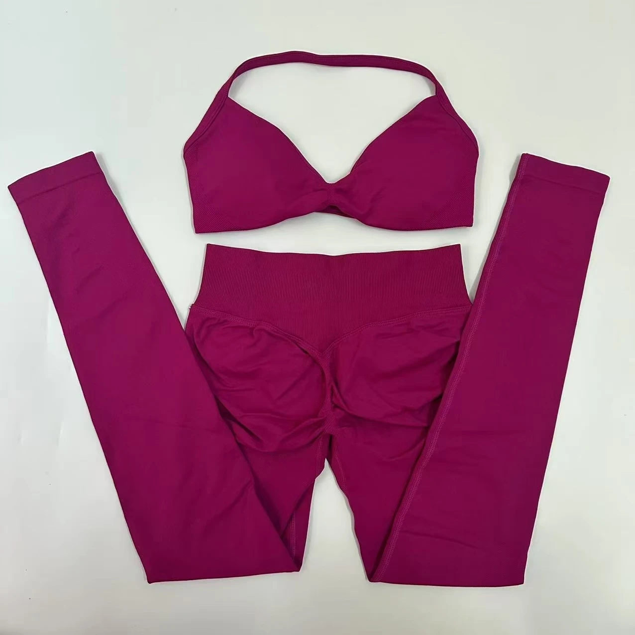 Sports Bra Fitness Gym Clothing Workout Set 2 Pieces