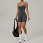 Open Back Yoga Suit