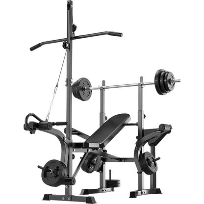 Multi-Function Bench Press Set for Full Body Workout
