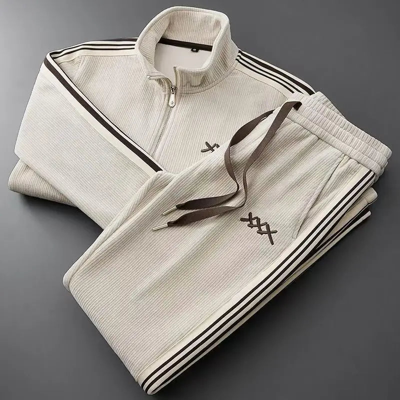 Men Two-piece sports suits Set