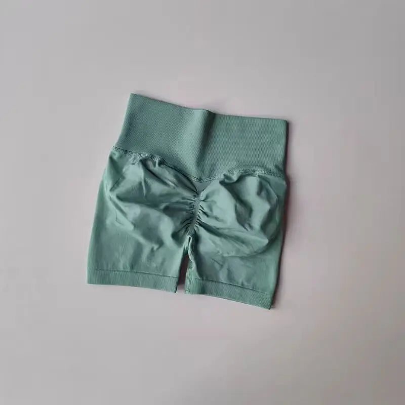 Women's High-Waist Breathable Yoga Shorts for Summer
