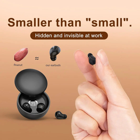 Wireless Bluetooth sleeping Headset Mini Invisible Earphones ,Waterproof