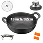 3PCS Cast Iron Skillet Set (6/8/10 Inch)  Pre-Seasoned