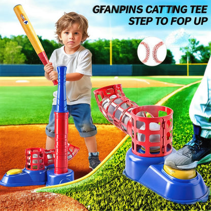 Foot-Operated  Automatic Pitching Machine Launcher