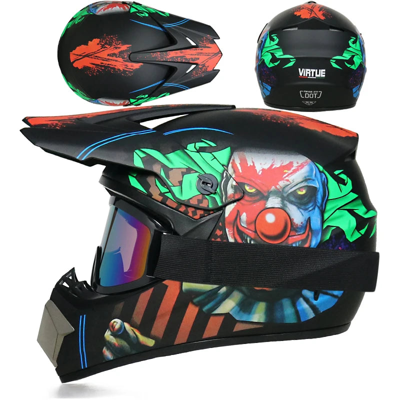 Super light motorcycle ATV Dirt bike downhill off road helmets