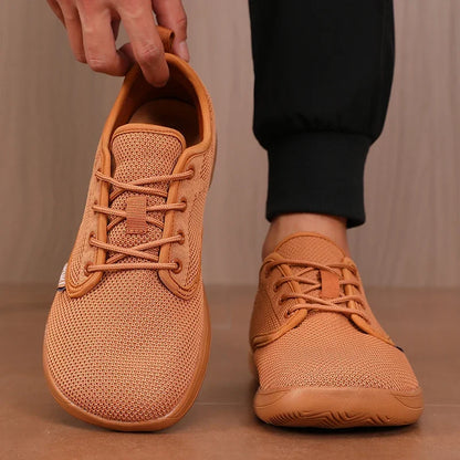 Wide Toe Shoes Breathable Knitted Mesh Comfortable Barefoot