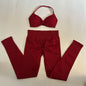 Sports Bra Fitness Gym Clothing Workout Set 2 Pieces