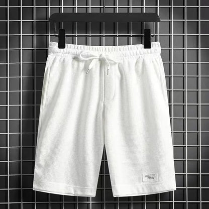 Male Short Pants  Waffle Oversize