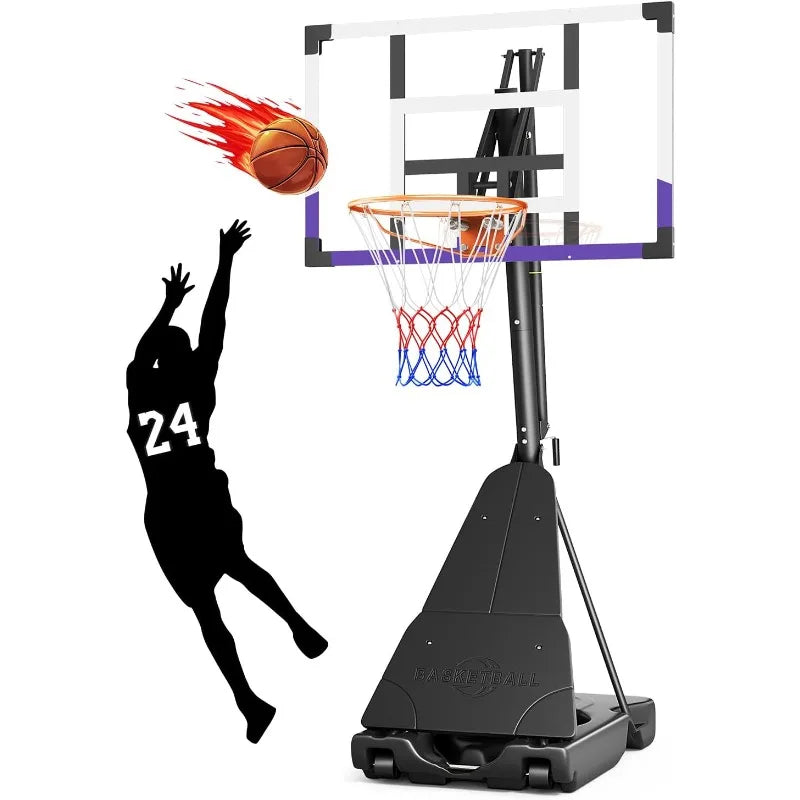 10FT Adjustable Basketball Hoop for Kids,Teens Youth Adults