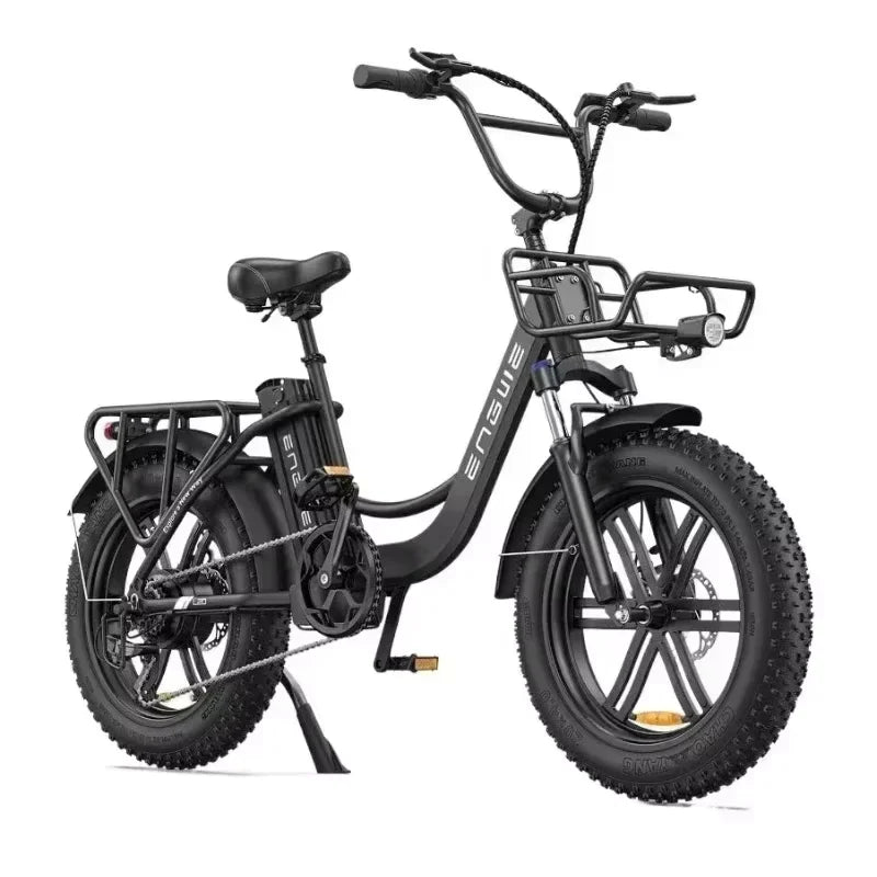 Fat Tire 140km Mileage Mountain Electric Bike