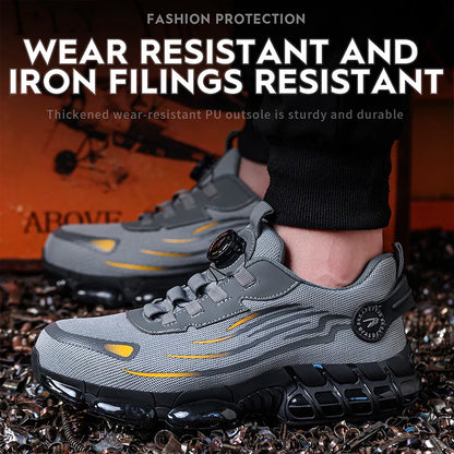 Breathable sole comfortable anti-smash anti-puncture  shoes