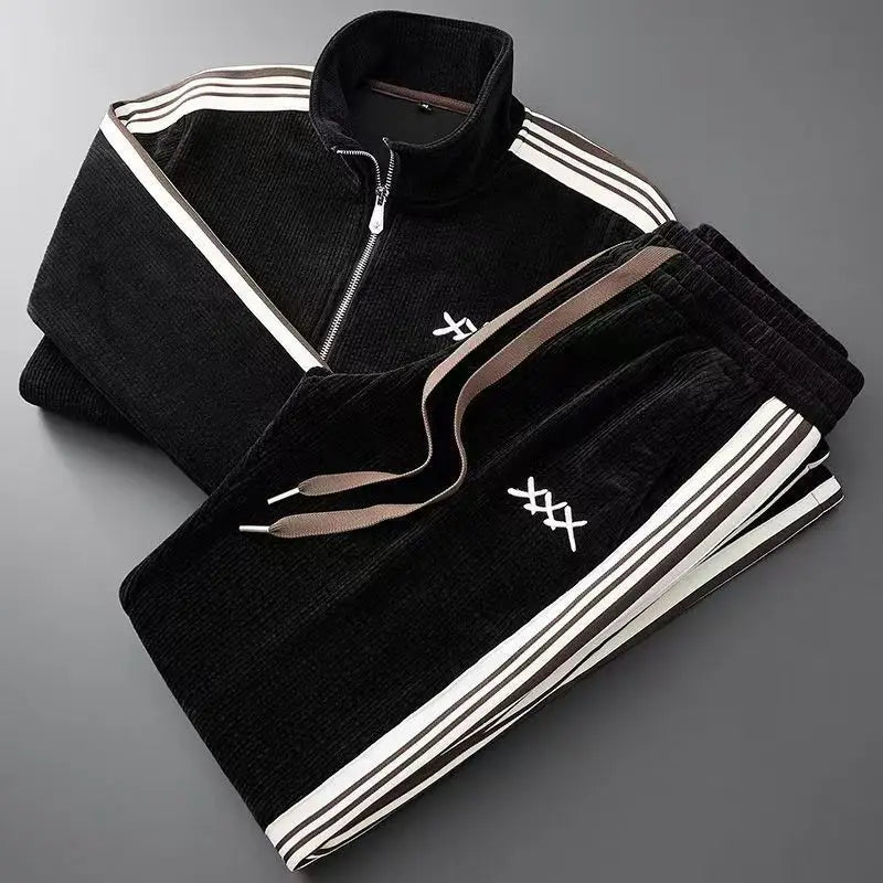 Men Two-piece sports suits Set