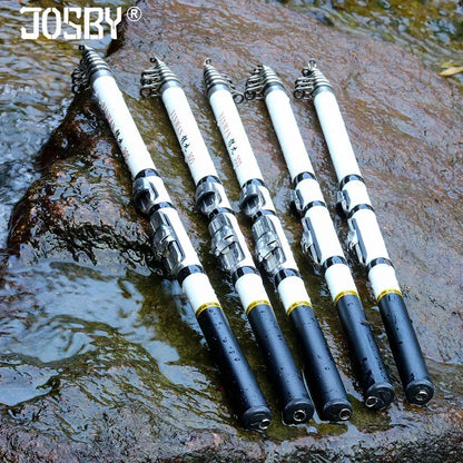 Carbon Fiber Spinning Fishing Rod Telescopic Mini Pole
