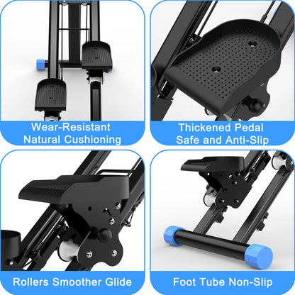 330lbs Stair Stepper Climber Machine with Handlebar