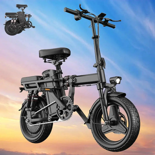 Folding Electric Motorcycles Bike 30 Miles Long Range